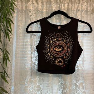 Women’s Cropped Graphic Tank